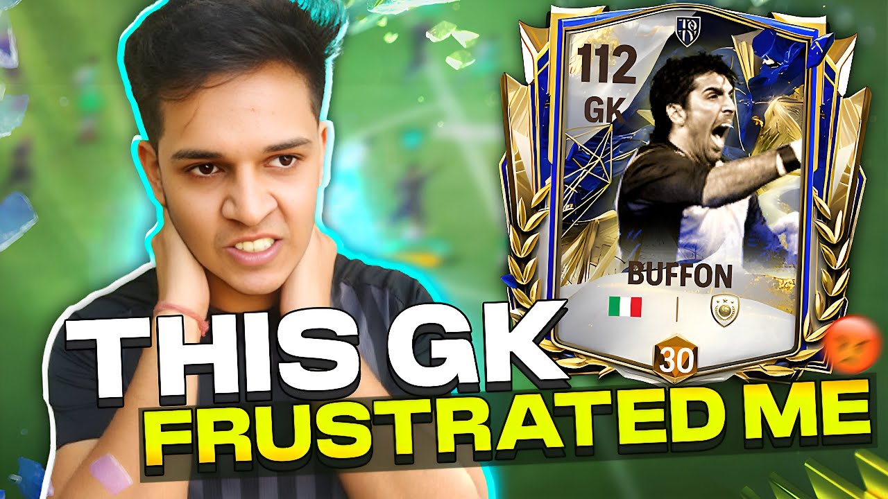 THIS 112 OVR TOTY BUFFON FRUSTRATED ME 😭 BY SAVING ALL MY SHOTS IN FC MOBILE
