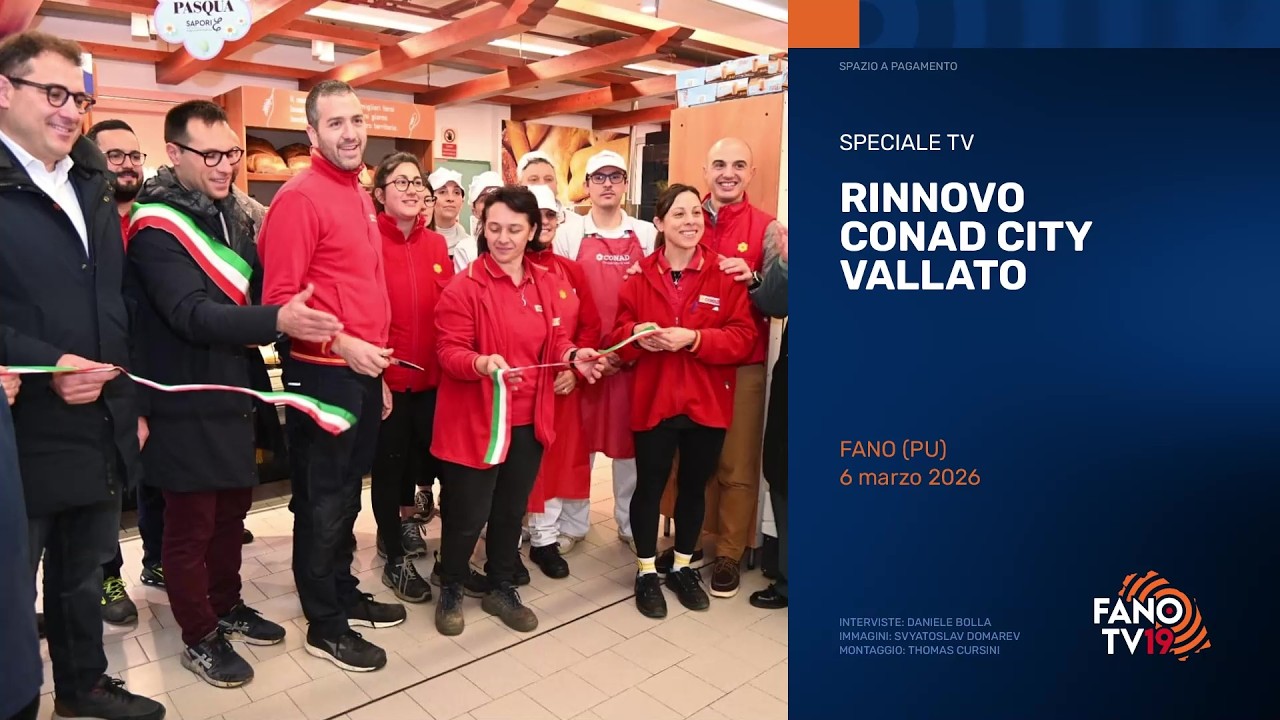 Inaugurazione rinnovamento Conad City Vallato