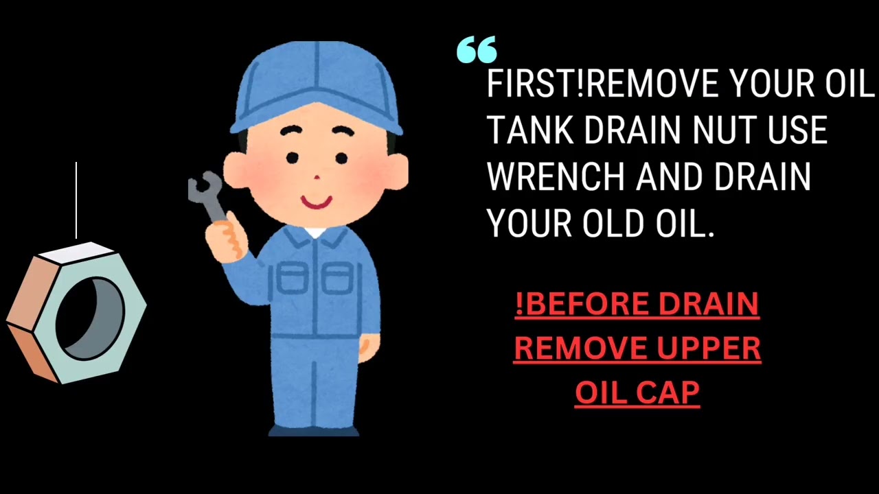 How to change engine oil easily(@zayyar7616 )