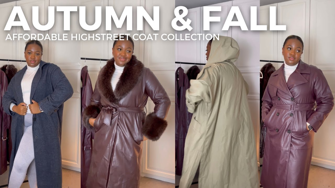 AFFORDABLE HIGH STREET COAT HAUL | AUTMUN FALL WINTER  2022