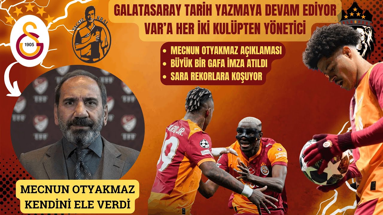 Galatasaray'da Tarihi Zaferin Coşkusu | Mecnun Otyakmaz Ertan Torunoğulları Skandalı | Gabriel Sara