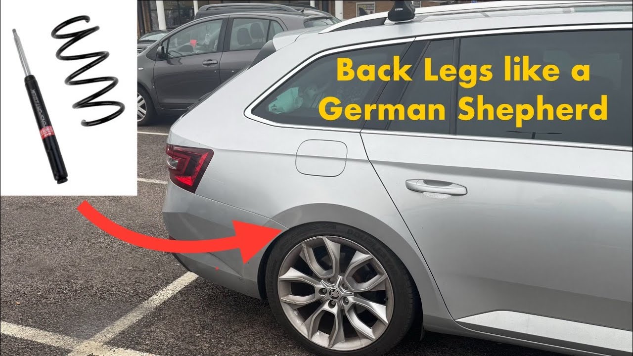 Skoda Superb MK3 Rear Coil Spring and Shock Absorber Replacement - Full Guide