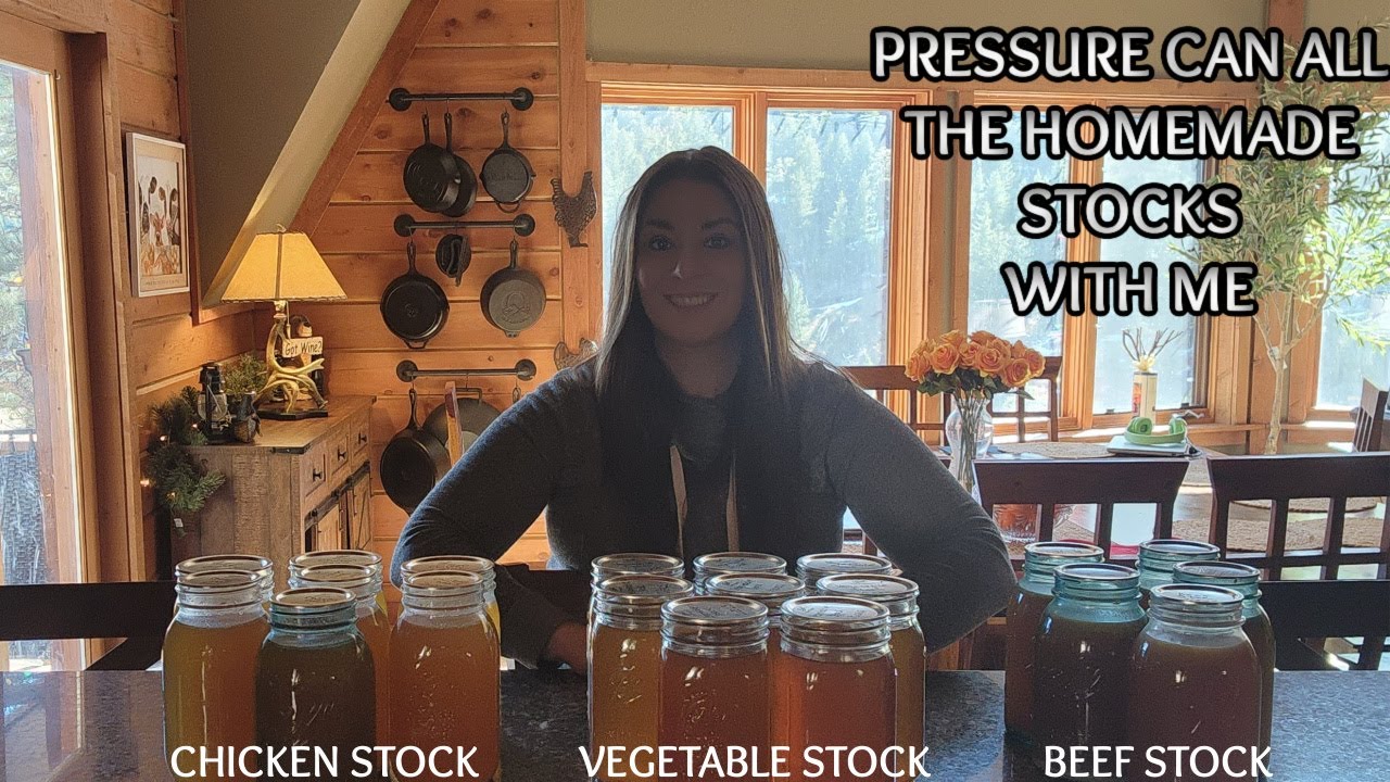 HOW TO MAKE HOMEMADE STOCKS FROM SCRATCH FOR LONG TERM STORAGE