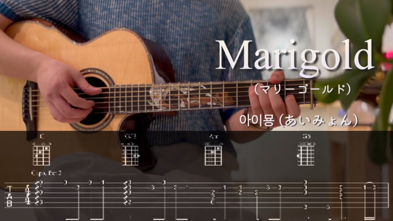 Marigold🌼(マリーゴールド) | 아이묭(あいみょん) | Fingerstyle Guitar