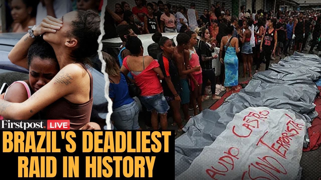 LIVE: 132 Killed in Brazil&rsquo;s Deadliest Police Raid in Rio Favela | Vantage with Palki Sharma | N18G
