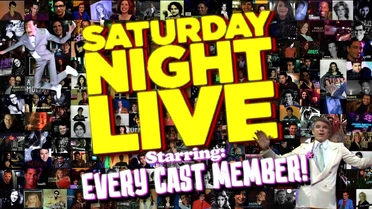 Все актёры SNL в одном представлении! (Все 50 лет!) #saturdaynightlive