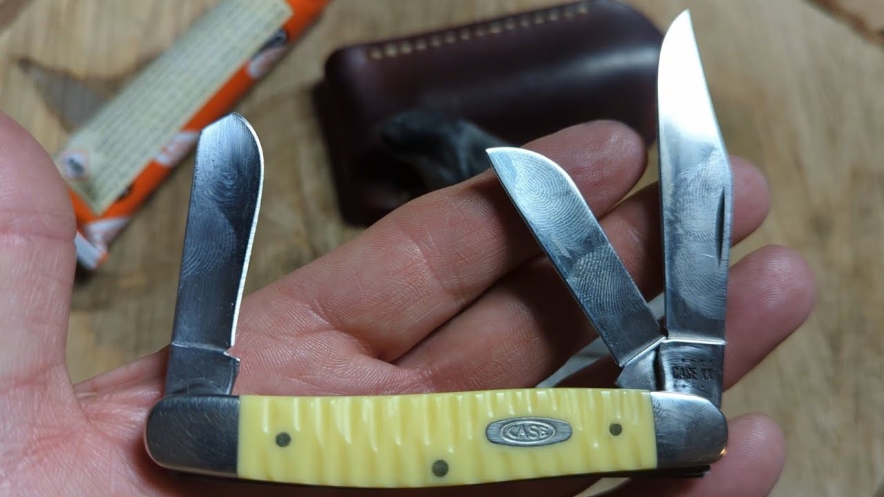 Case 3347 Three Spring Stockman: Adding Scallops and Polishing the Bolsters