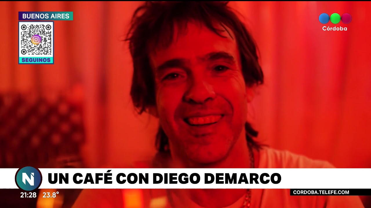 UN CAF&Eacute; CON DIEGO DEMARCO
