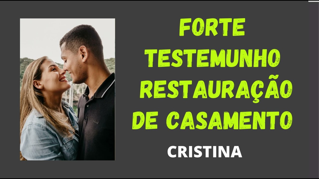 TESTEMUNHO ESSENCIAL PARA QUEM ESTÁ LUTANDO PELO CASAMENTO