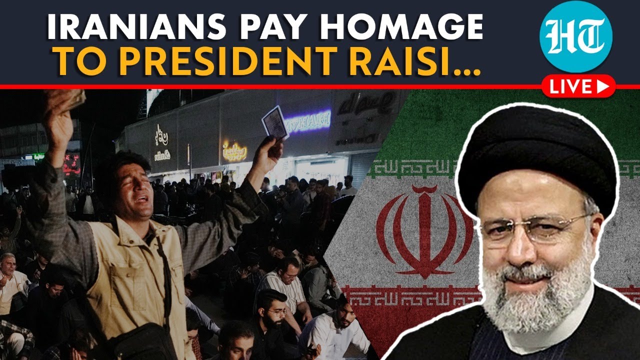 LIVE | Iranians Mourn At The Shrine Of Imam Reza, Pay Homage To Raisi After Death In Chopper Crash