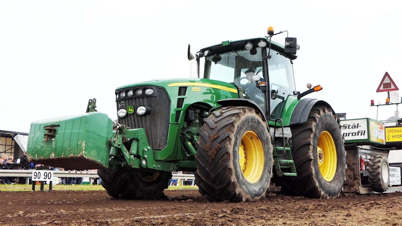John Deere 8530 Tractor Pullers from the 2021 Pulling Season | Tractor Pulling Denmark