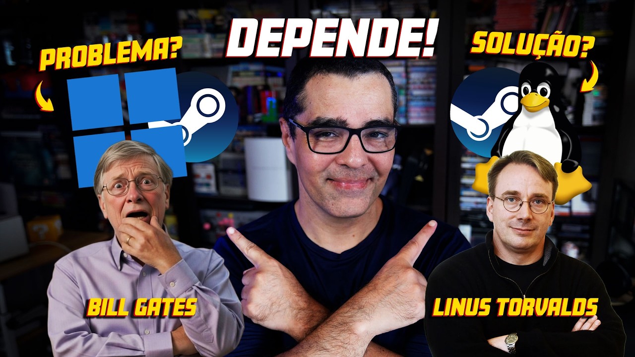 Qual é Melhor Para Games? Windows VS Linux! Duelo de Titãs😲