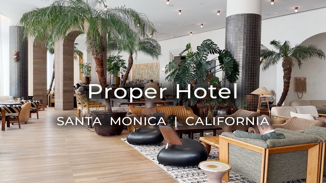 Исследуя отель Santa Monica Proper