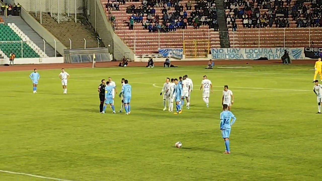 Bolivar vs Real Potosí/ cuartos de final / resumen primer tiempo 