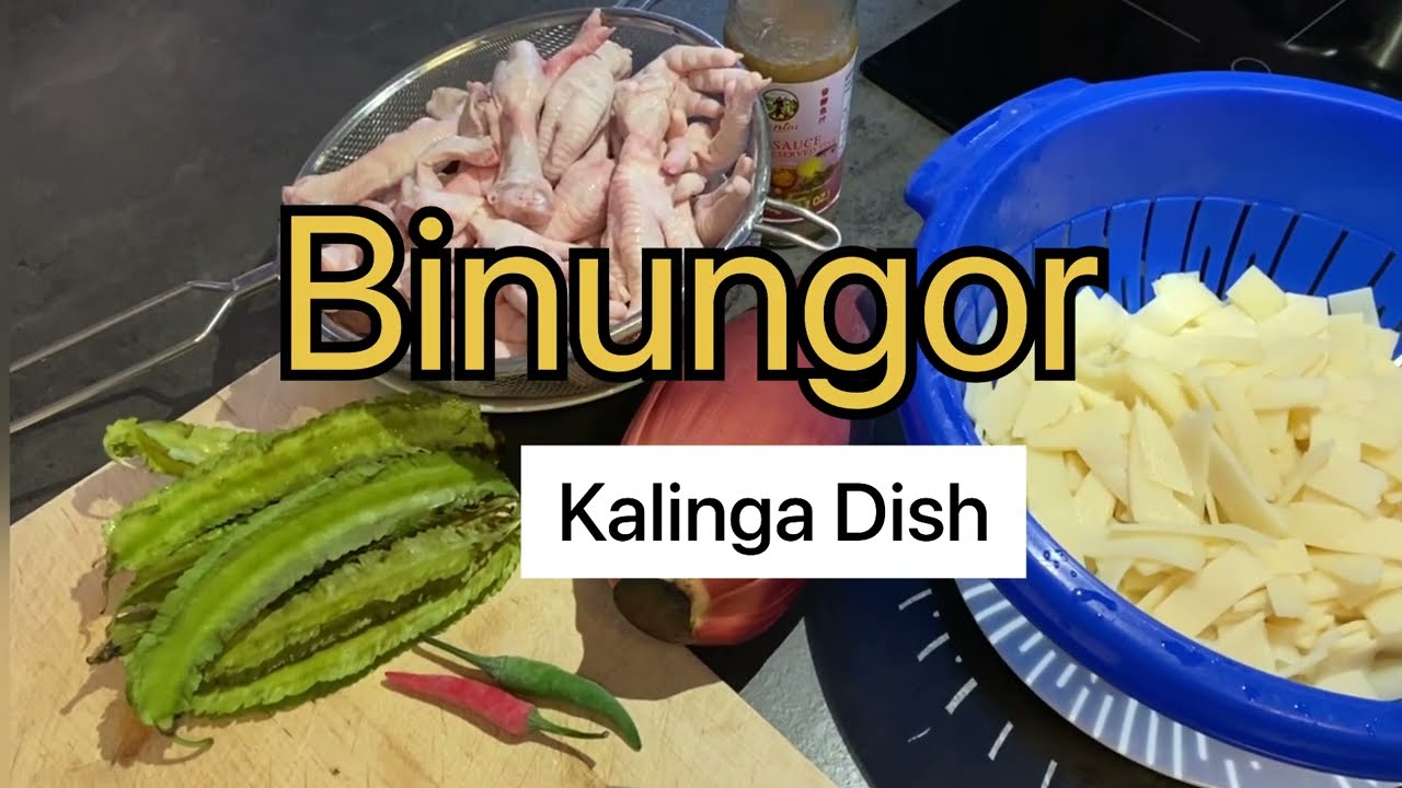BINUNGOR(Kalinga Dish)