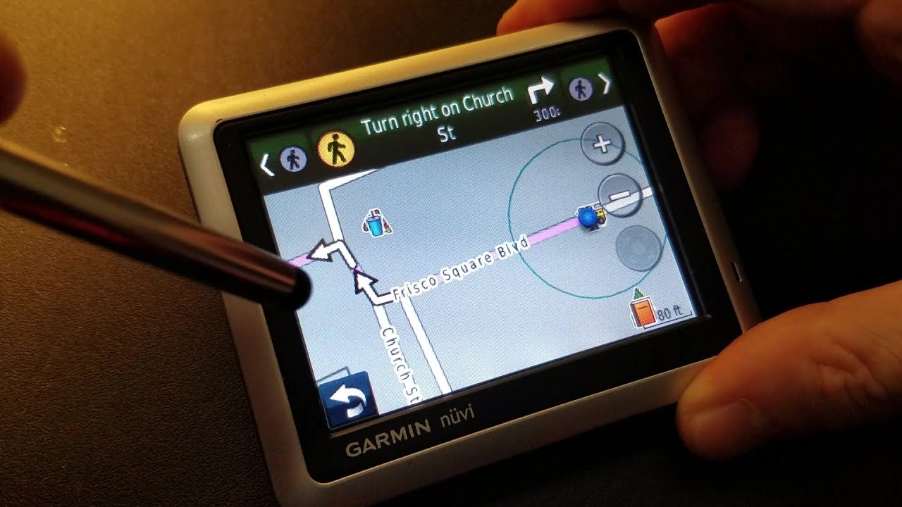 Использование старого GPS-навигатора Garmin Nuvi для бездорожья и пеших походов