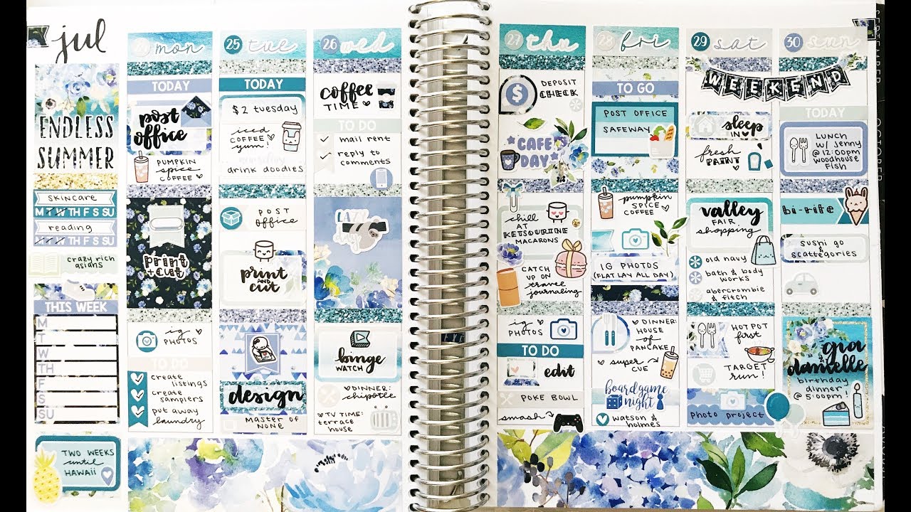 Plan with Me: Honeydew Paper - Endless Summer