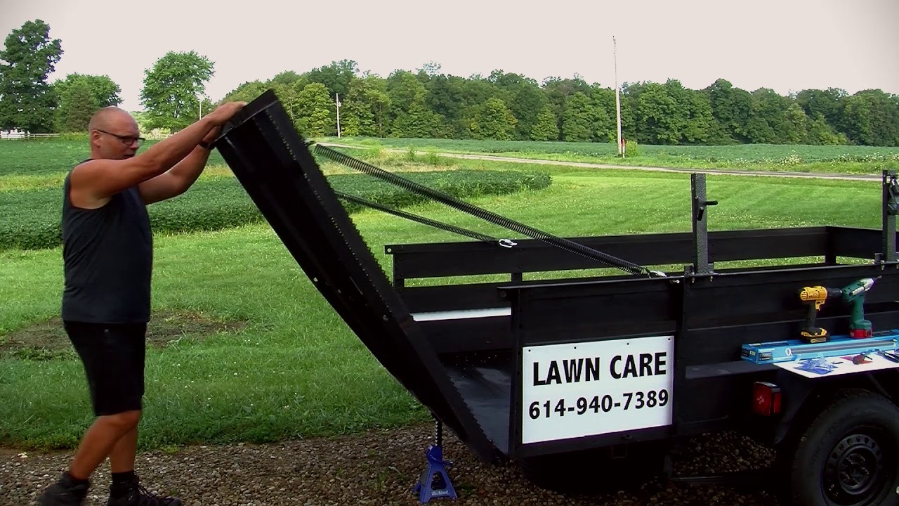 Great Scott Lawn Care Trailer Spring Assist