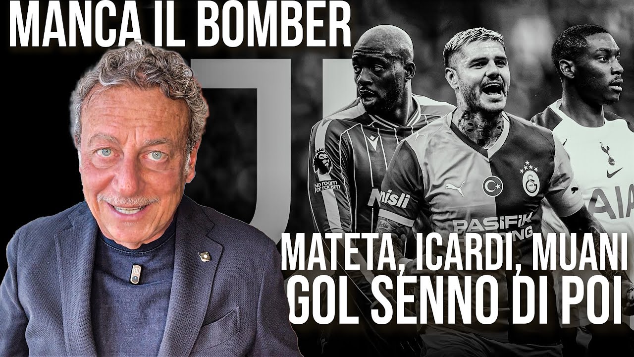JUVENTUS, PROBLEMA CENTRAVANTI: CHE ERRORE NON PRENDERE UN GRANDE 9!