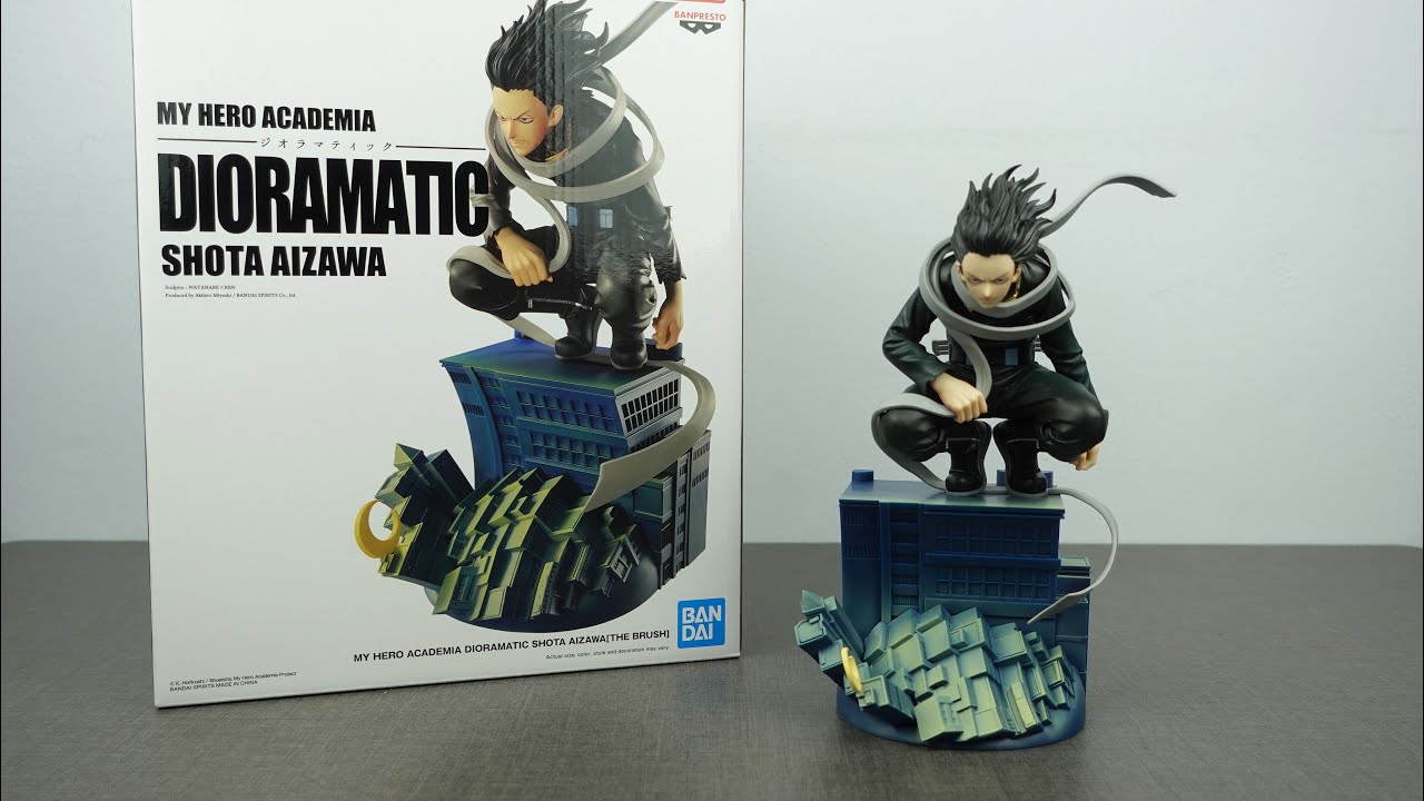 [Unboxing]&[Review] MY HERO ACADEMIA DIORAMATIC SHOTA AIZAWA [THE BRUSH]