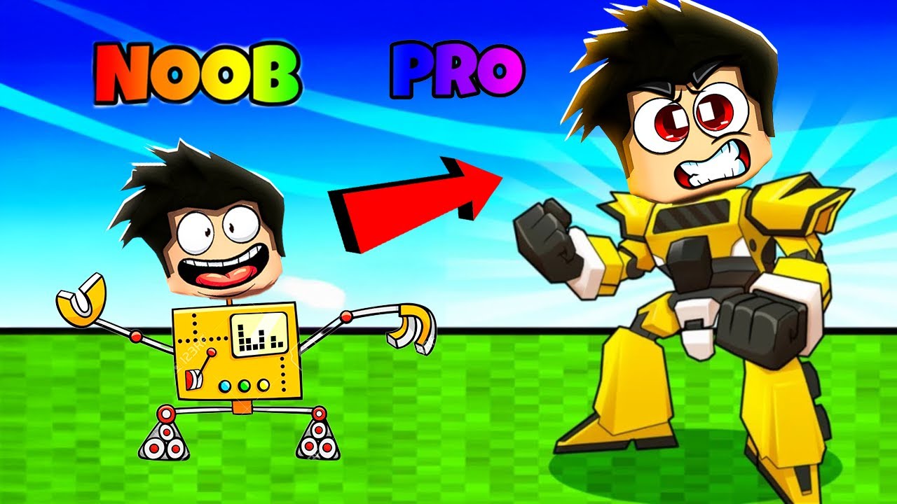 En Güçlü ROBOT oldum! Herkesi Yendim !! Roblox
