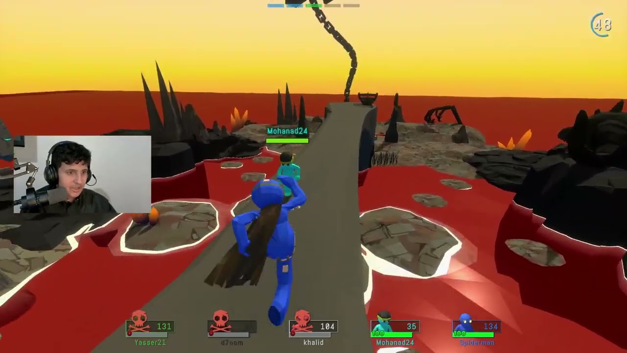 Pummel party مع العيال