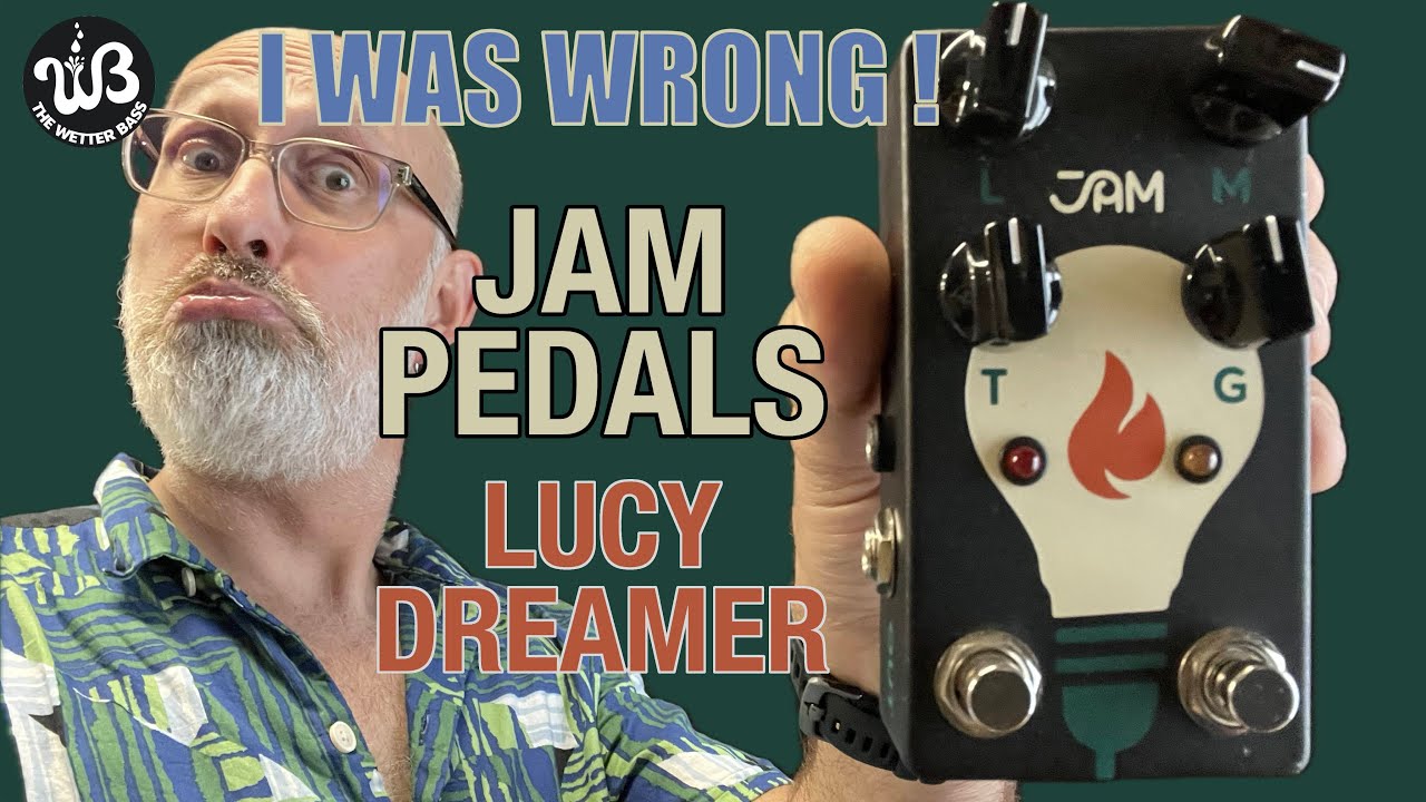 Lovely saturation, subtle and consistent. The Bass Lucydreamer by Jam Pedals