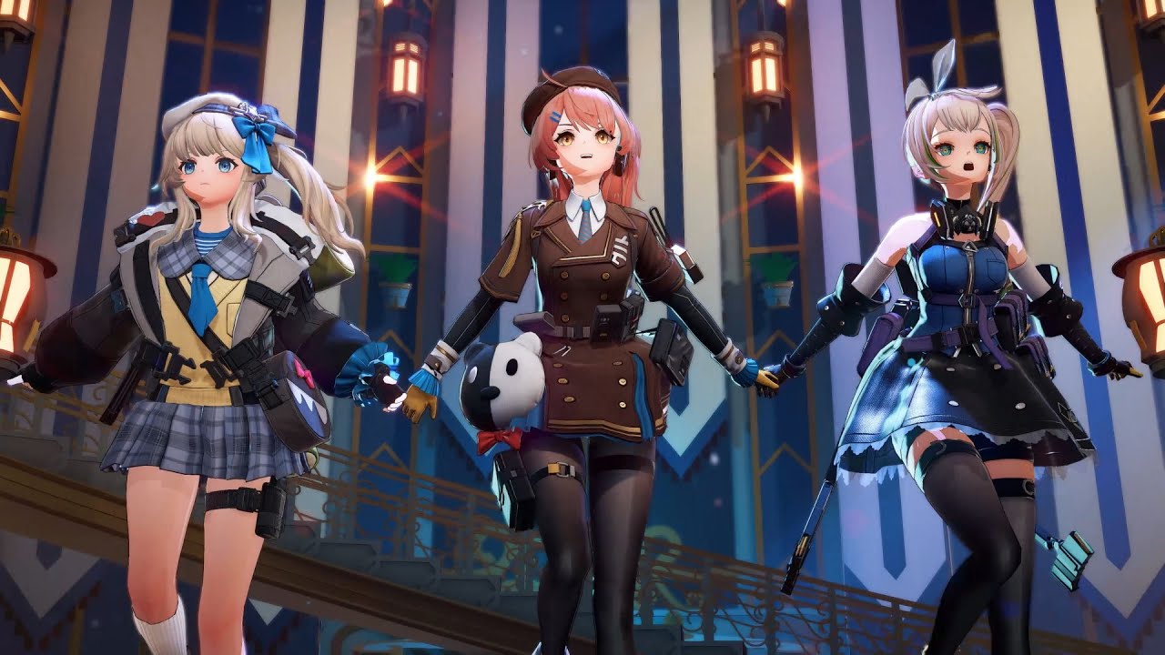【Girls' Frontline 2：Exilium MMD／4K／60FPS】Cheeta &times; Vepley &times; Sharkry【うまぴょい伝説】