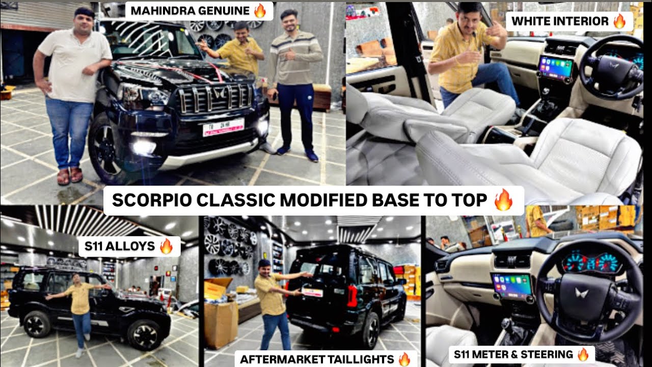 2024 SCORPIO CLASSIC MODIFIED S TO S11 ✅ S11 METER & STEERING ✅ S11 ALLOYS ✅ BODYPAINT ✅ INTERIOR ✅