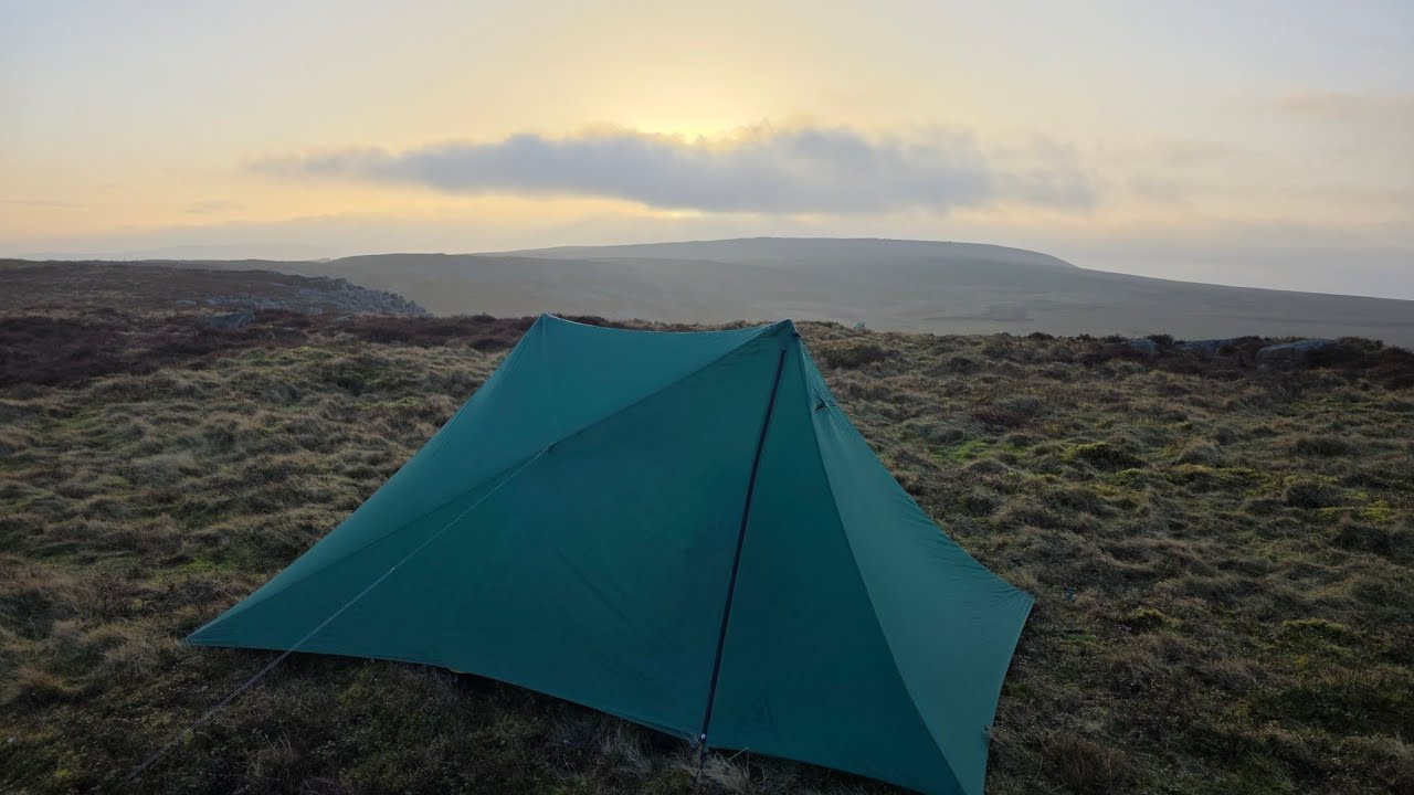 Wildcamp Cougha Pike, forest of bowland Durston X-Mid 1 Solid.. #wildcampinguk #durston #cloughapike