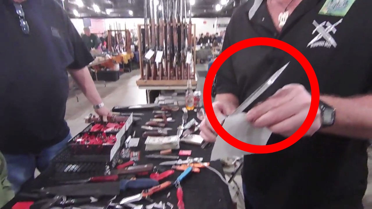 How to Make a Thick knife Sharp