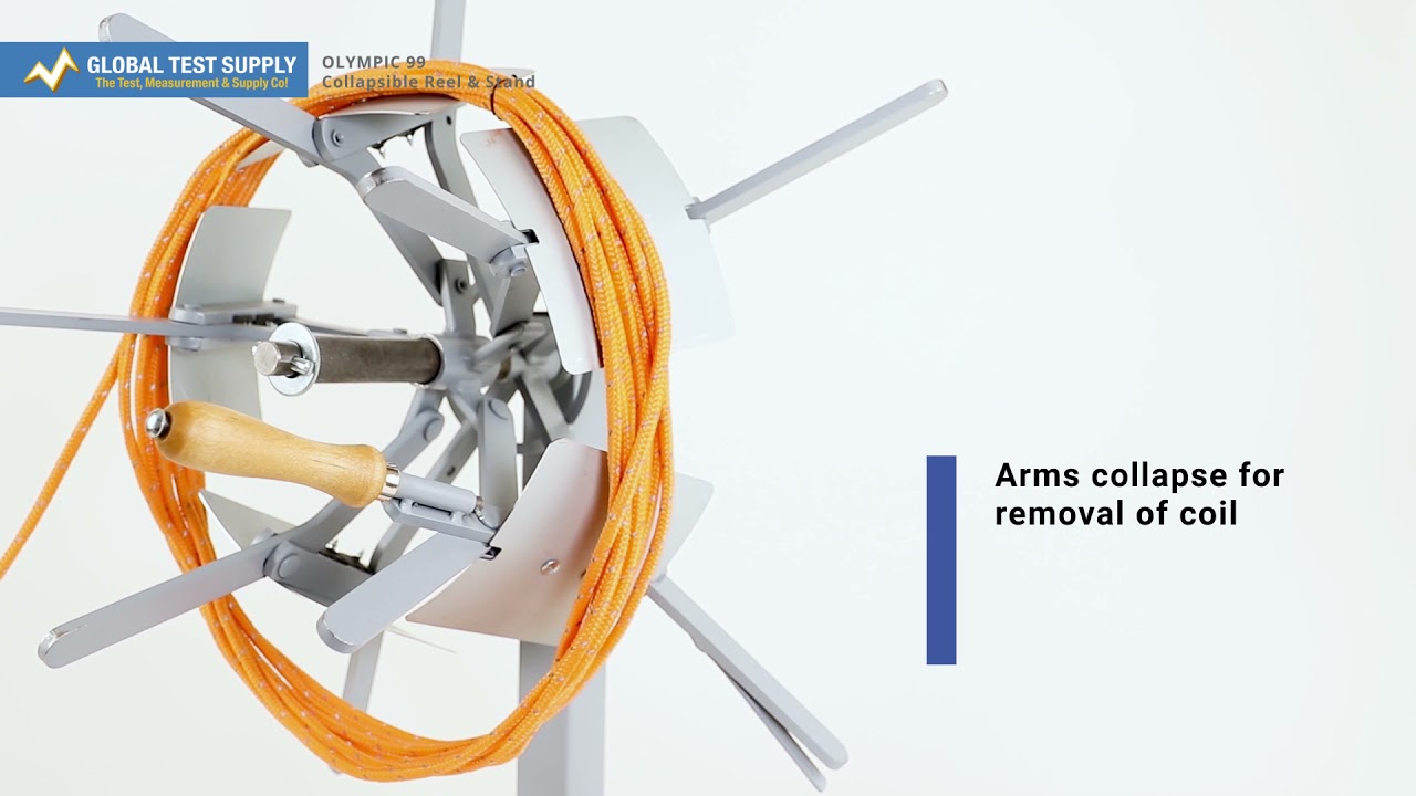 Getting to know the Olympic 99 Collapsible Reel with Stand for the 1410 and 1420