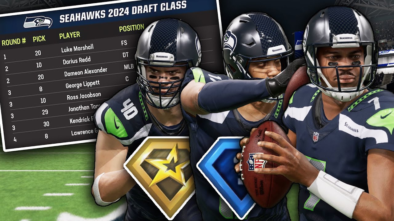 The 2024 Draft Class Gets Tested In Preseason! Madden 23 Seattle Seahawks Franchise Ep 45!