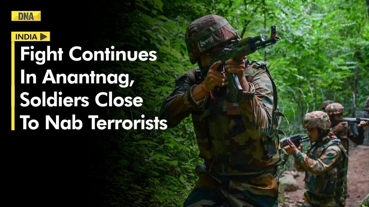 Anantnag Encounter Enters Day 4; Gunfight Continues,  Soldiers Fighting To Neutralise Terrorists