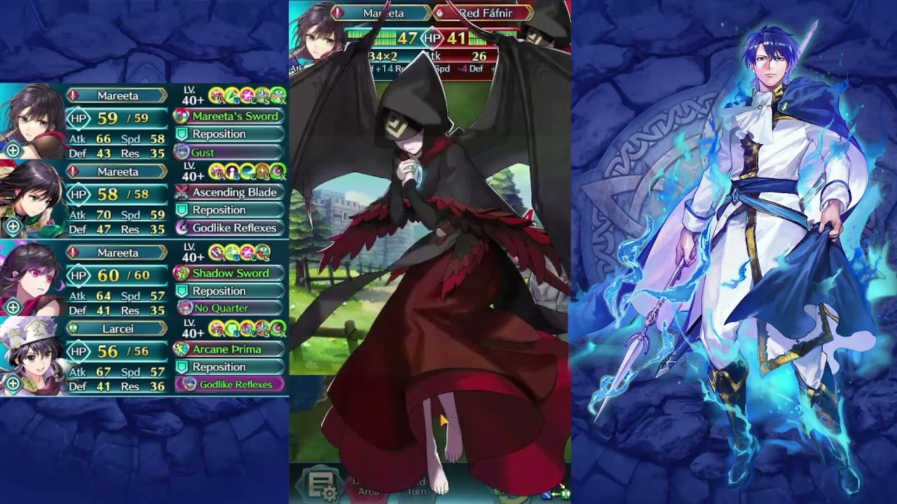 [FEH] Emblem Sigurd  Of the Holy War Trio Mareeta's & Scion of Astra Larcei.