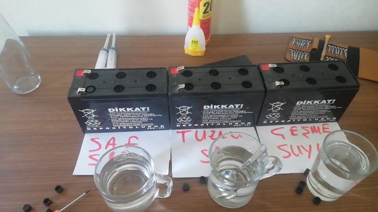 Akü canlandırma.Detaylı anlatım.