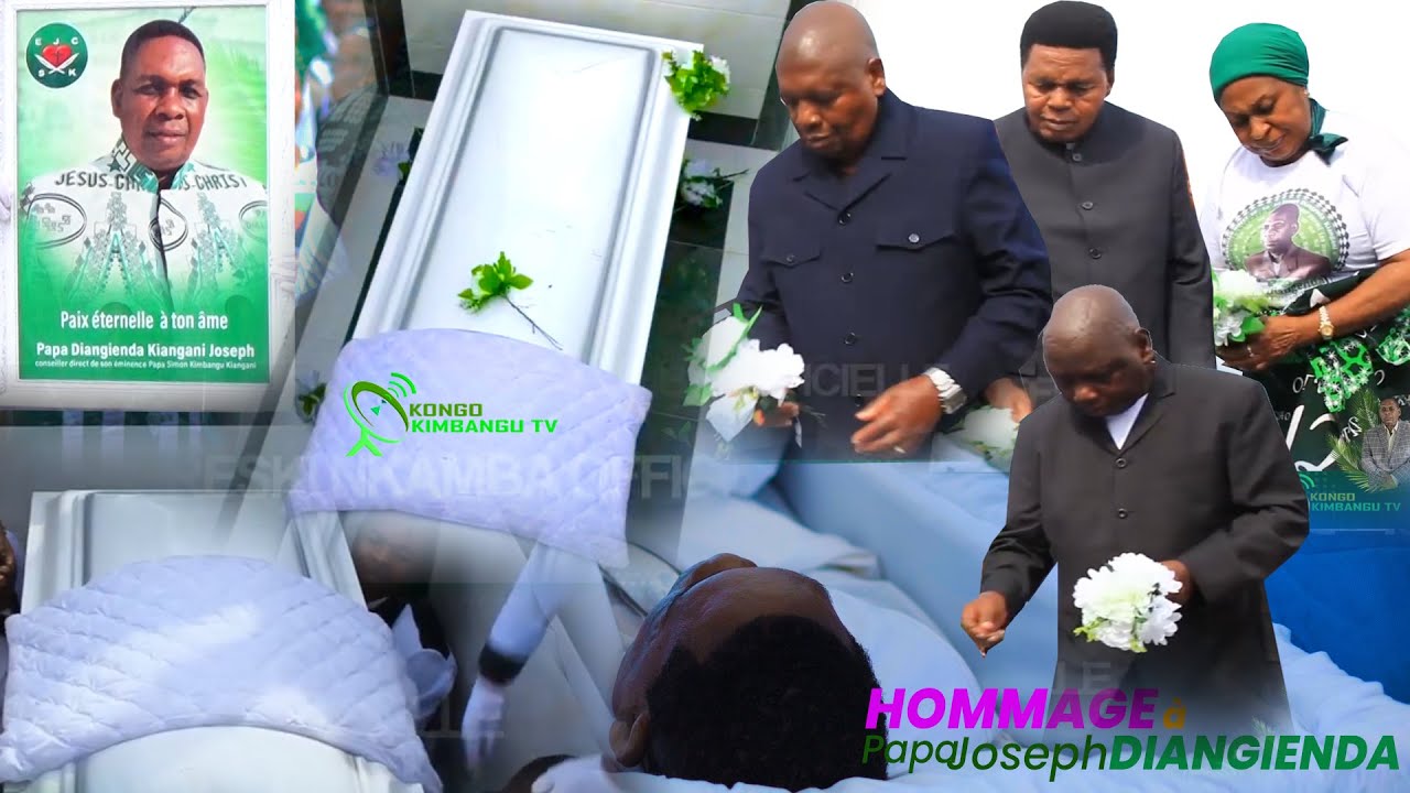 DERNIERE HOMMAGE YA PAPA JOSEPH DIANGIENDA REAGAN EPESIPASI SIGNE EMONANI NA TEMPLE YA NKAMBA ALONGI