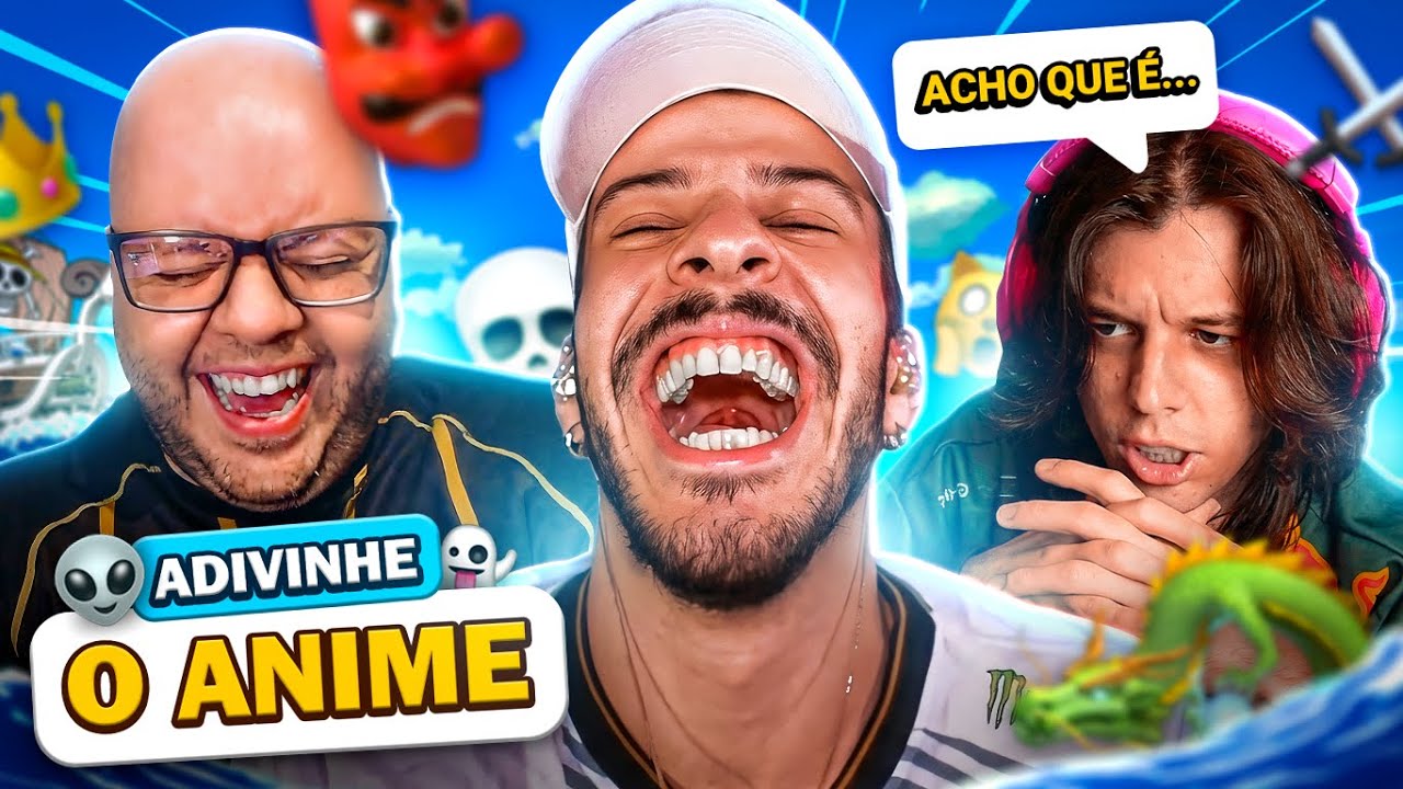 ADIVINHE O ANIME PELO EMOJI! (ft. @Umild e @Carrasquera )