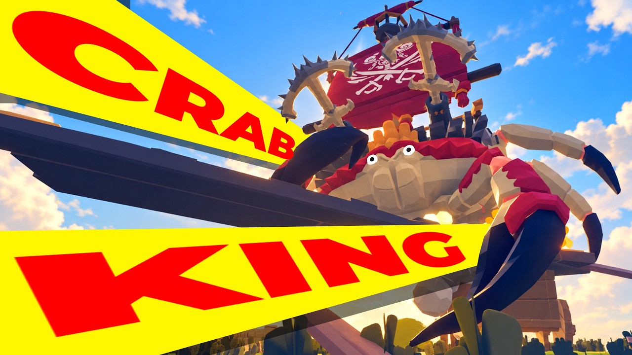 THE CRAB KING INVASION!! | TABS Hidden Units Mod