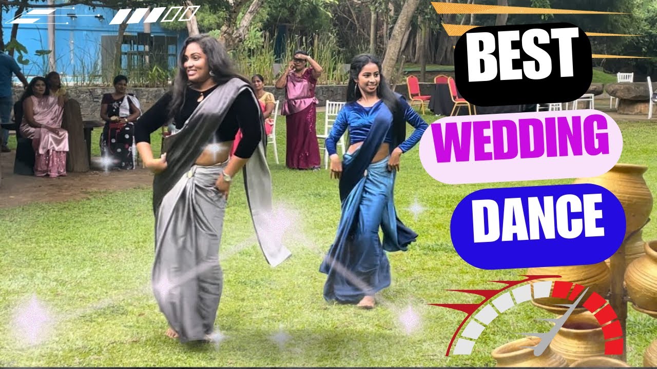 Sri lankan surprise wedding dance by the sisters