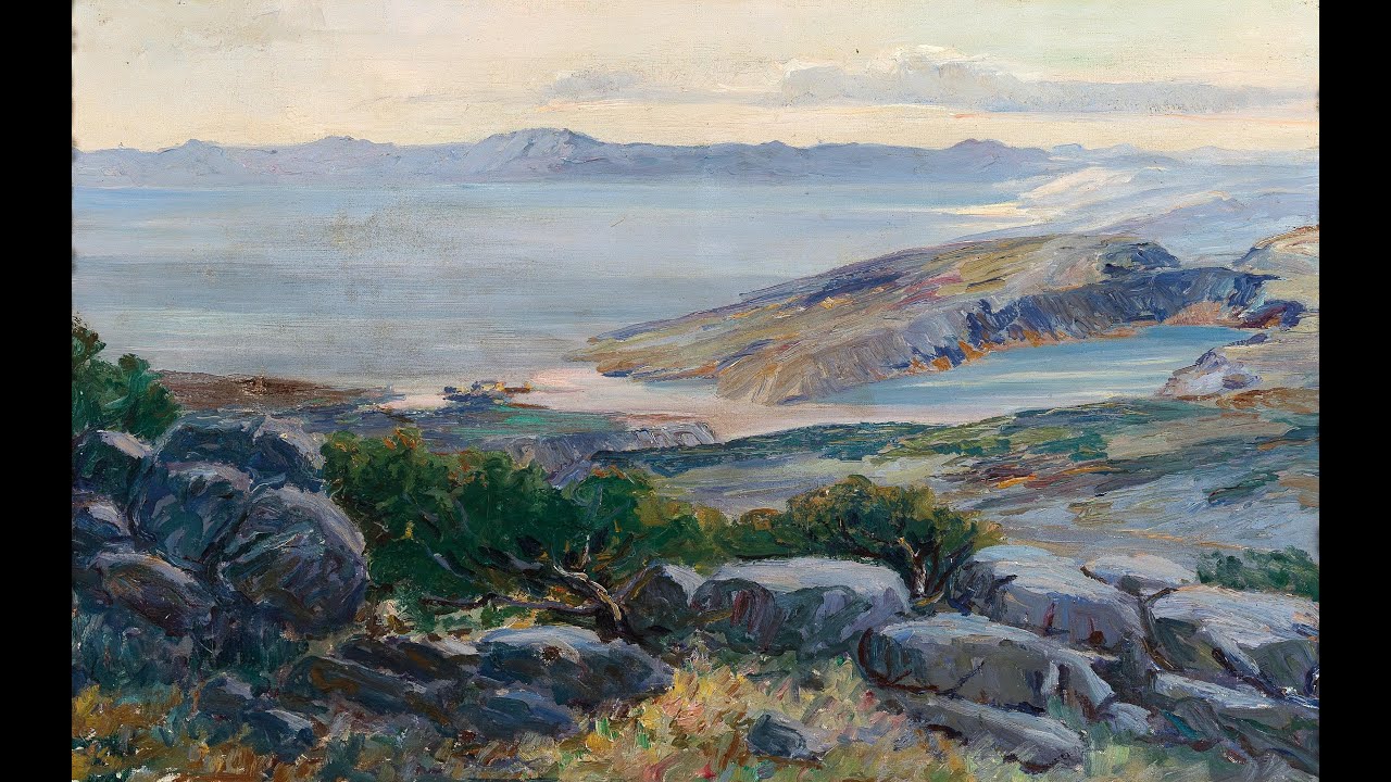 Menci Clement Crnčić (1865-1930) - A Croatian painter, printmaker, teacher and museum director.