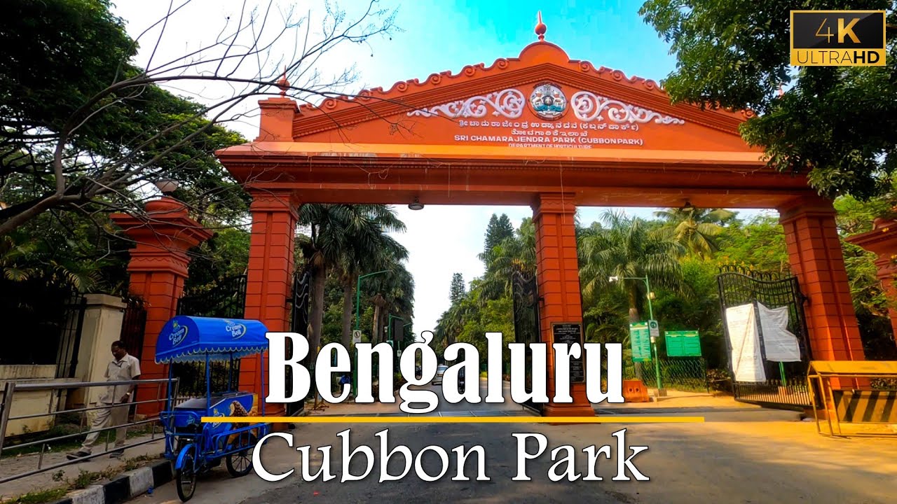 4K Drive through Cubbon Park | Bengaluru