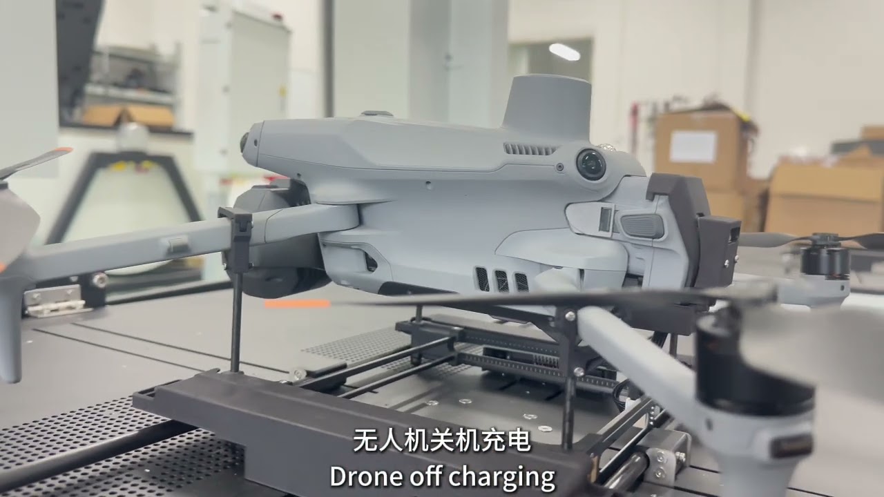 Real test of the HEISHA Autonomous charging kit for the DJI M4E/T drone