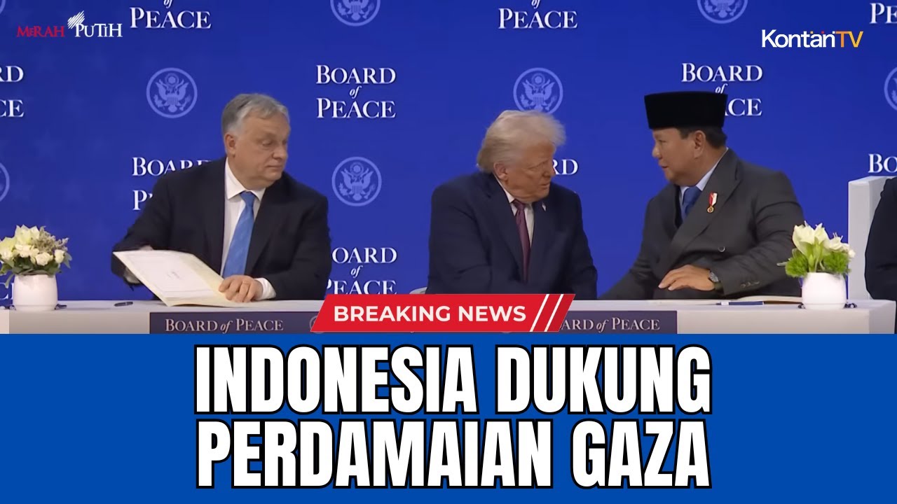 Donald Trump Luncurkan Board of Peace di Davos, Presiden Prabowo Ikut Teken Piagam