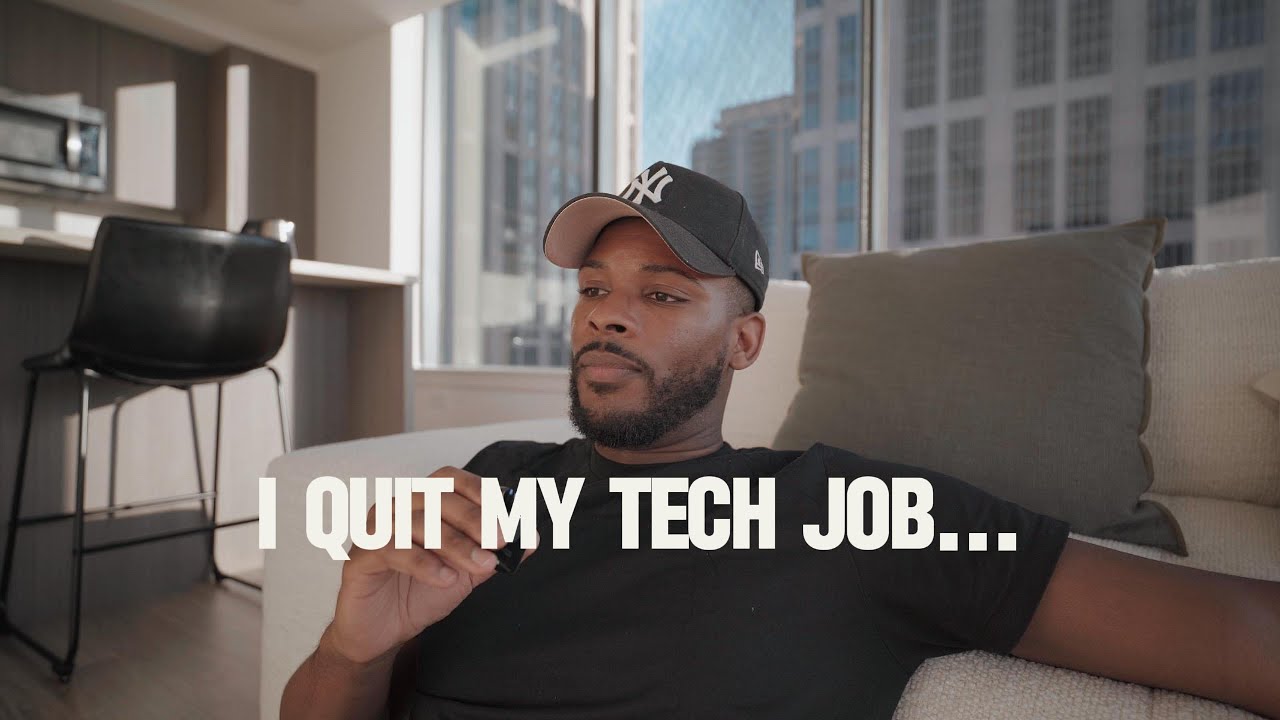 so i quit my tech job…