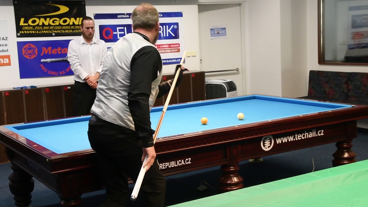 Jan Ale&scaron; shot #11 - Final CZ championships - 3-cushion