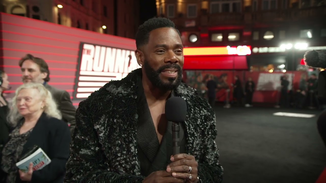 The Running Man London Premiere - itw Colman Domingo (Official Video)