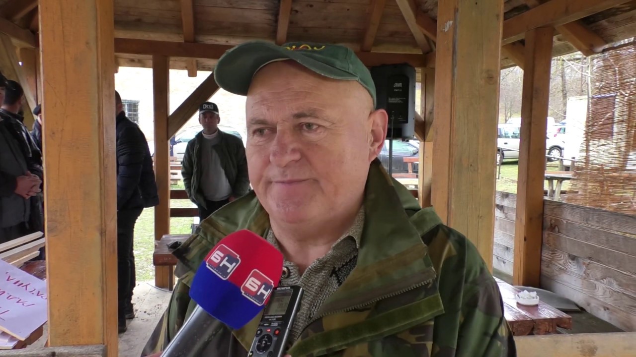 -Protesti ribara u Pljevi nadomak Šipova -07.03.2020.