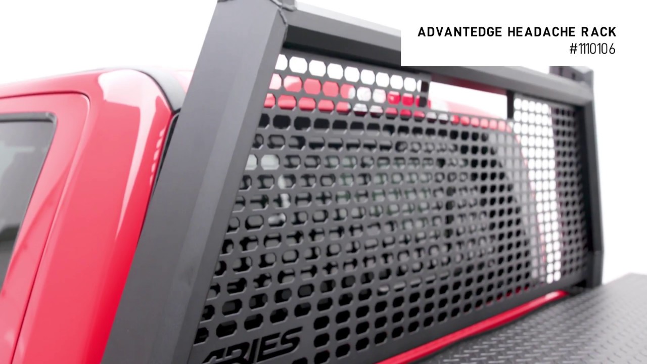 ARIES ADVANTEDGE Headache Rack on Ford Super Duty