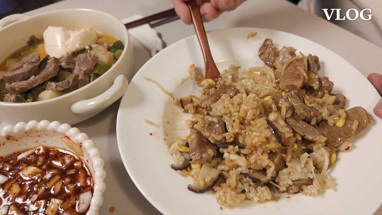 저속노화와 고속노화 그 사이 어디쯤의 일상먹방브이로그